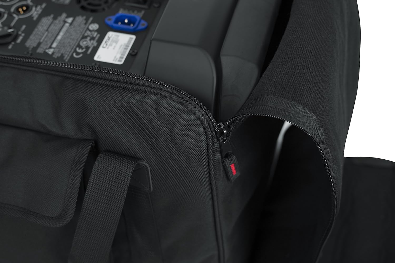 Gator Cases Heavy-Duty Speaker Tote Bag for Compact 12" Speaker Cabinets; Fits QSC K12, Yamaha DXR12 and more (GPA-TOTE12)
