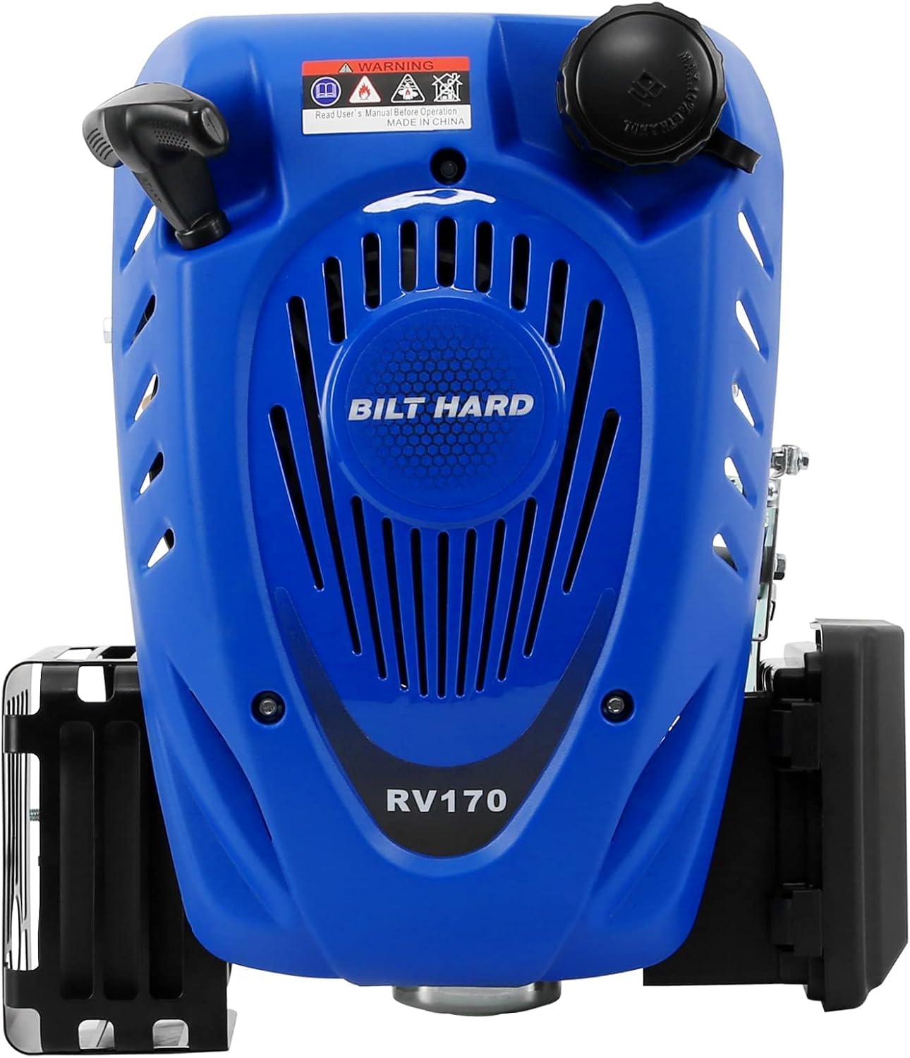 BILT HARD Gas Engine Vertical Shaft 173cc, 4-Stroke Gas Powered Motor, Lawn Mower Engine Tiller Trimmer, EPA & CARB Compliant