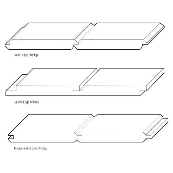 UFP-Edge 1 in. x 8 in. x 6 ft. Eased Edge Pine Shiplap Board (6-Pack)