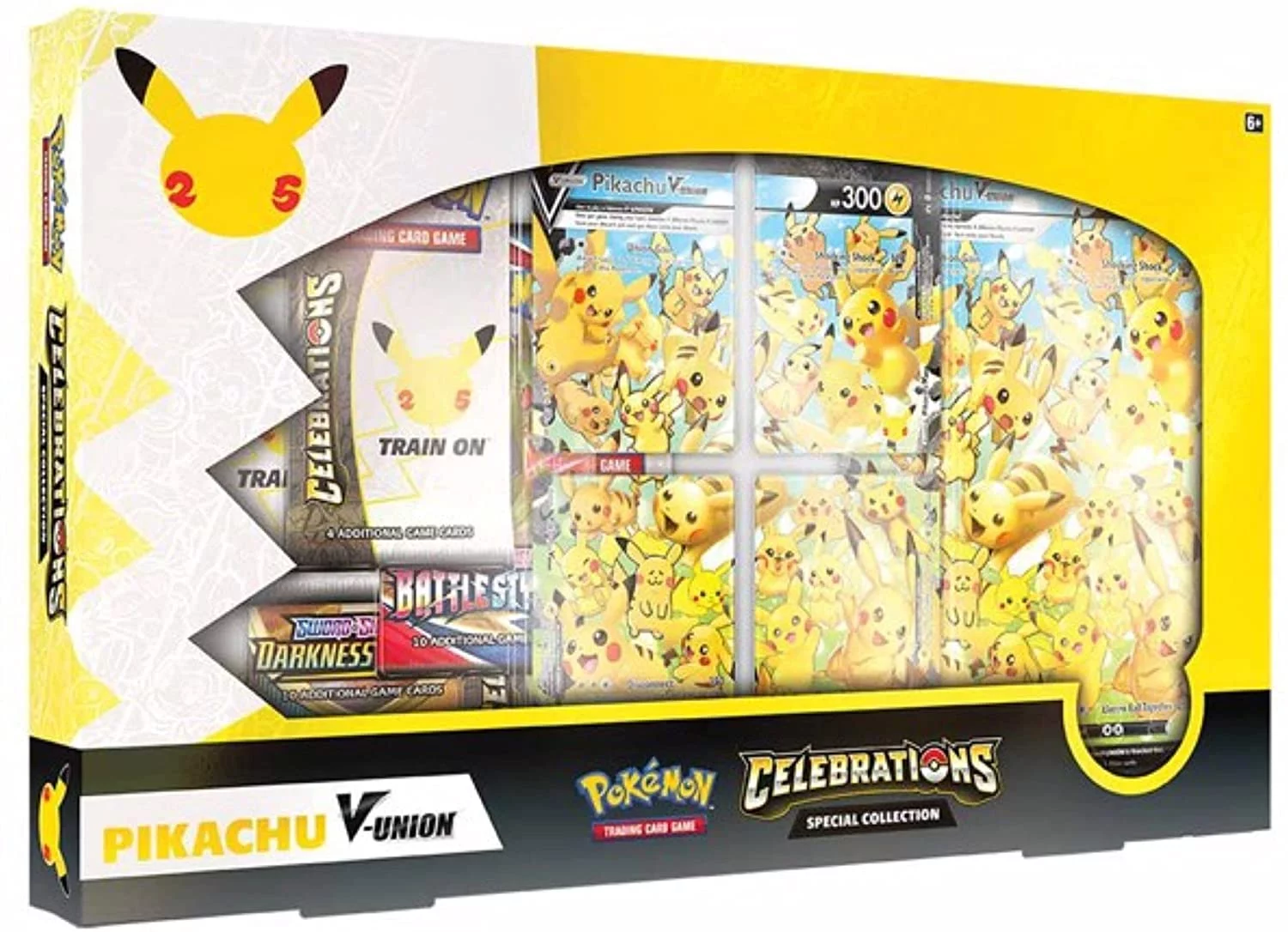 Pokemon TCG: 25th Anniversary Pikachu V Union Collection - Curated Treasures Market