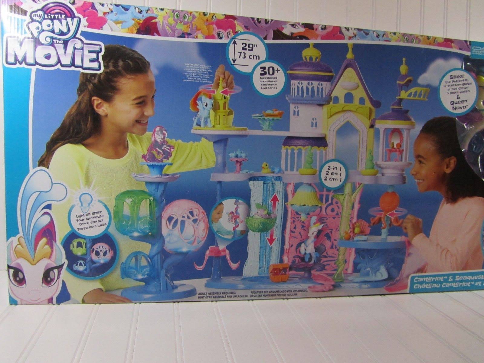 My Little Pony The Movie Canterlot u0026 Seaquestria Castle with Friends