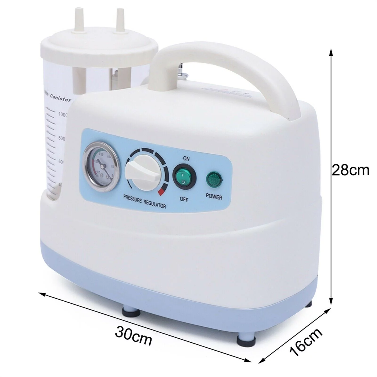 1000ML Suction Unit Medical Vacuum Phlegm Emergency Aspirator Machine Portable