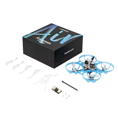BETAFPV Air75 Brushless Whoop Quadcopter, Ultralight 1S 75mm Micro Whoop Drone with C03 FPV Camera, G473 5IN1 Air Flight Controller ELRS Receiver 0802SE 23000KV Motors for FPV Racing Freestyle