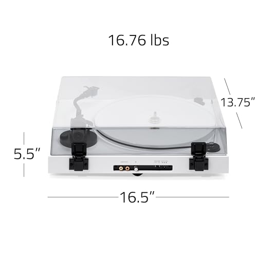 Fluance RT85 Reference High Fidelity Vinyl Turntable Record Player with Ortofon 2M Blue Cartridge, Acrylic Platter, Speed Control Motor, High Mass MDF Wood Plinth, Vibration Isolation Feet - Bamboo
