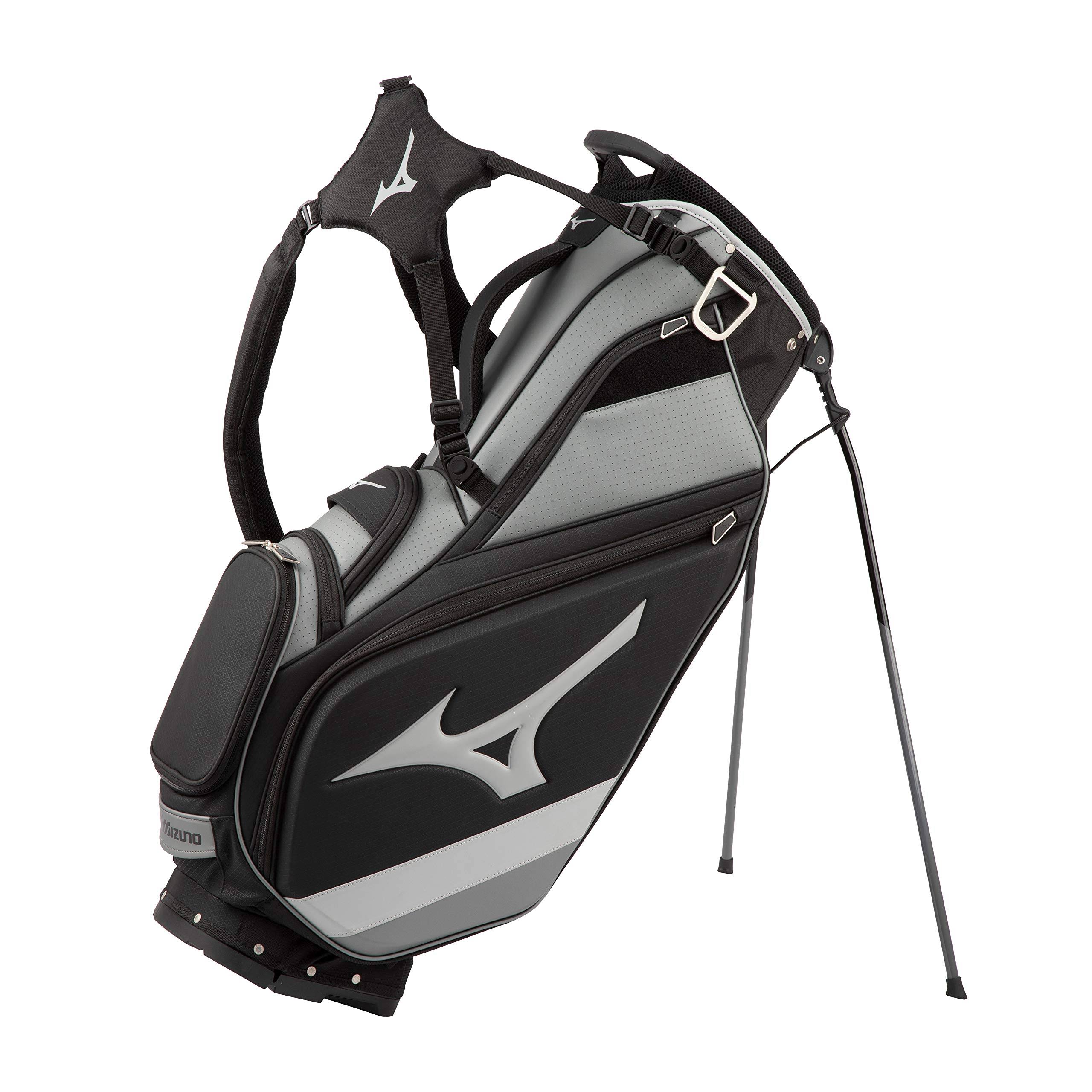 Mizuno Tour 14-Way Stand Bag - Black/Charcoal