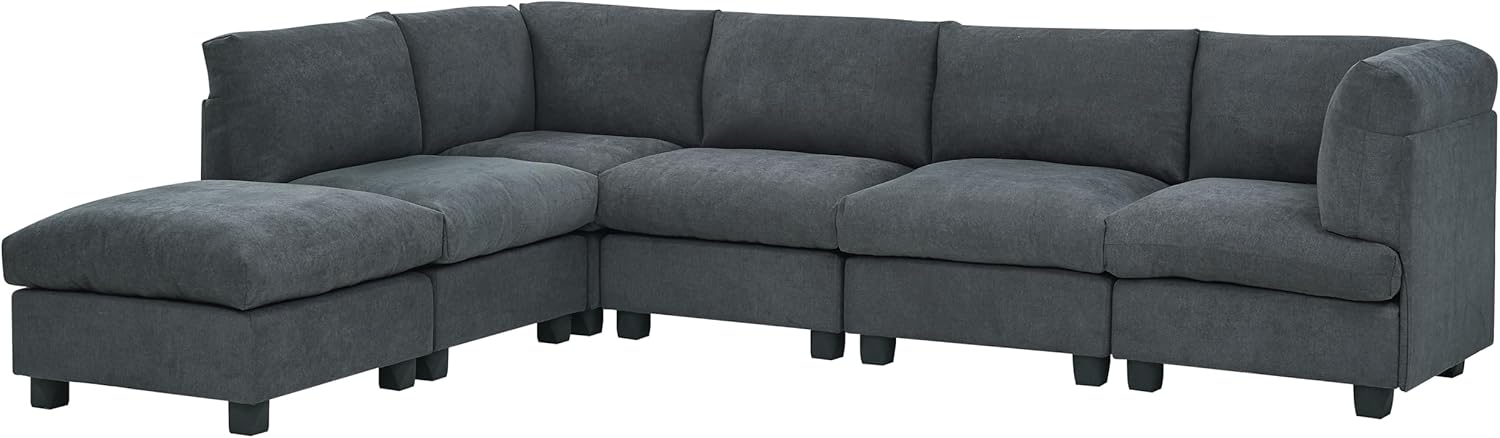 Modular Sectional, Dark Gray
