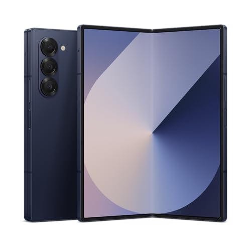 Samsung Galaxy Z Fold 6, 512GB Unlocked Android Smartphone, Circle to Search, Hands-Free Interpreter, AI Photo Edits, Foldable Display for Multitasking, 2024, US 1 Yr Warranty, Silver Shadow