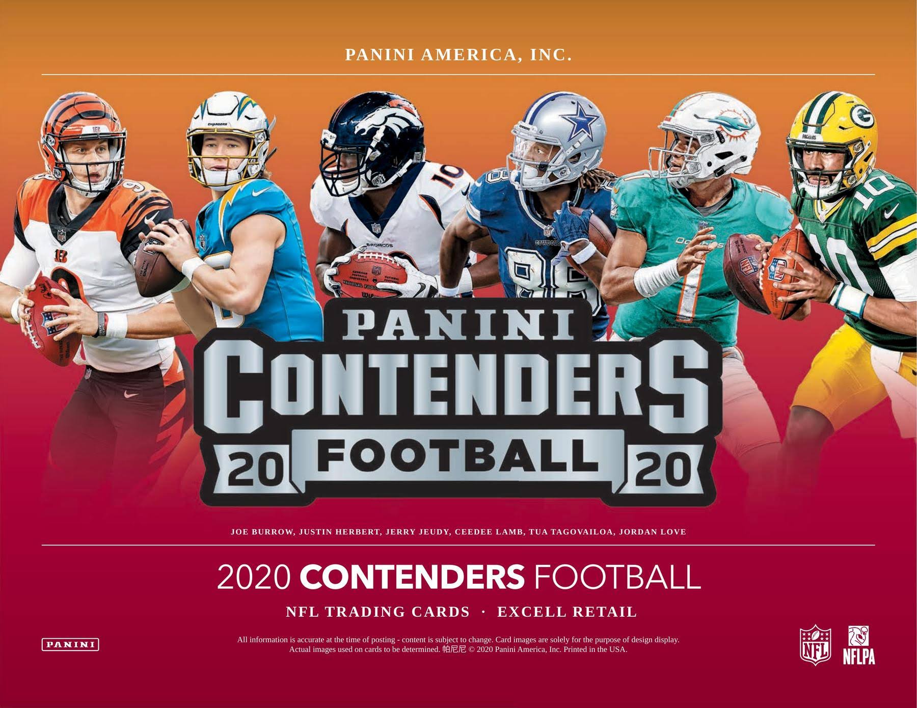 2020 Panini Contenders Football Mega Box