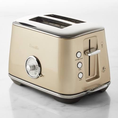 Breville Luxe Toaster, Smoked Hickory | Williams Sonoma