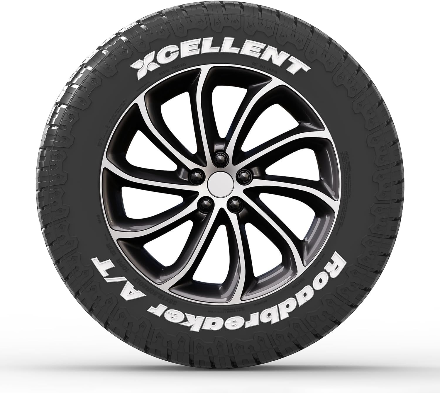 Detroit Axle - 4pc All Terrain Tire P225/65R17 Tire 100T, All-Season Car Tire Radial Tire Roadbreaker AT P225/65/17 P225/65-17