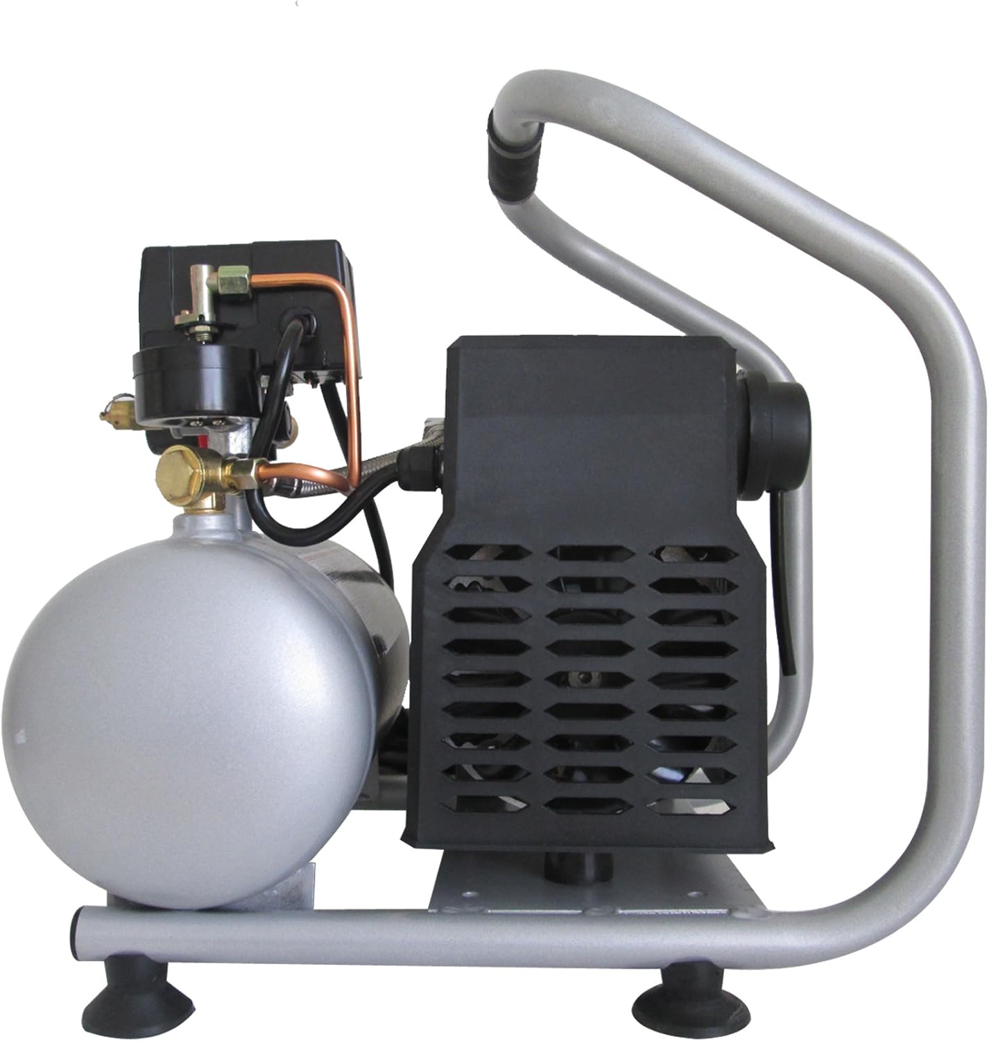 California Air Tools CAT-1P1060S Light & Quiet Portable Air Compressor, Silver