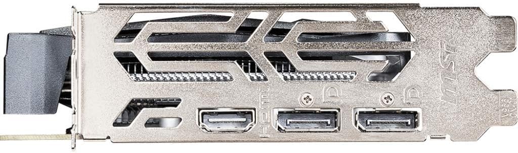 MSI Gaming GeForce GTX 1650 128-Bit HDMI/DP 4GB GDRR6 HDCP Support DirectX 12 Dual Fan VR Ready OC Graphics Card (GTX 1650 D6 Gaming X)
