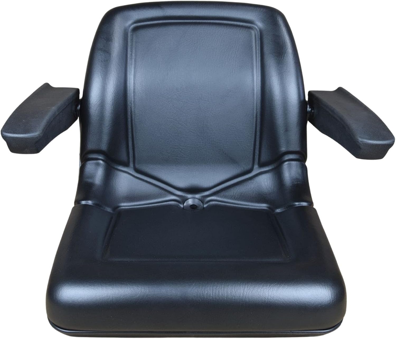 TRAC SEATS Black Tractor Seat with Armrests for John Deere 650 750 850 950 1050 900CH Compact Tractors CH16115 (SAME DAY SHIPPING)
