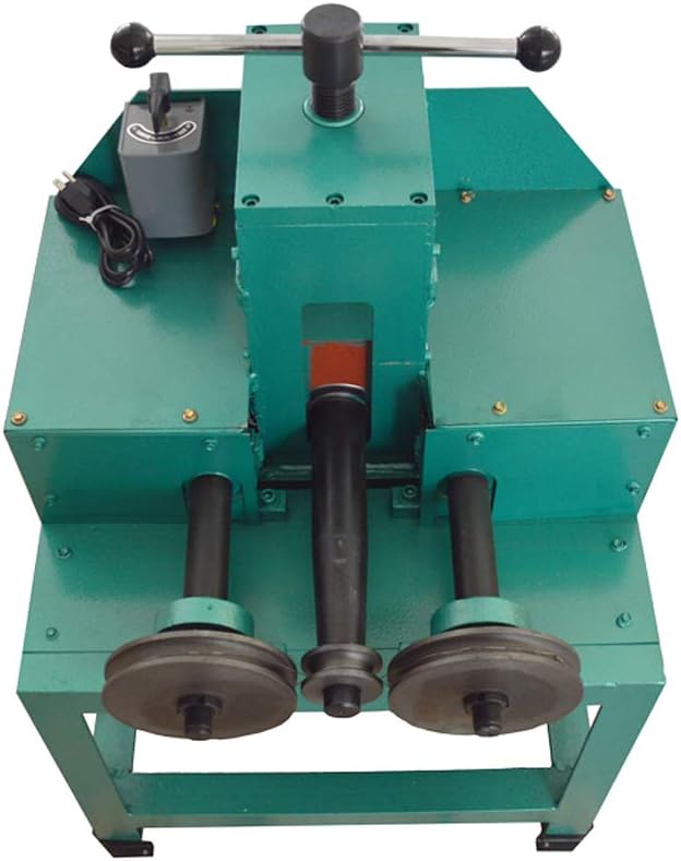 HayWHNKN Electric Tube Roller Bender Electric Pipe Bender Multi-function Pipe Bender Machine Pipe Tube Bender for Circular Square Tube Bending 110V