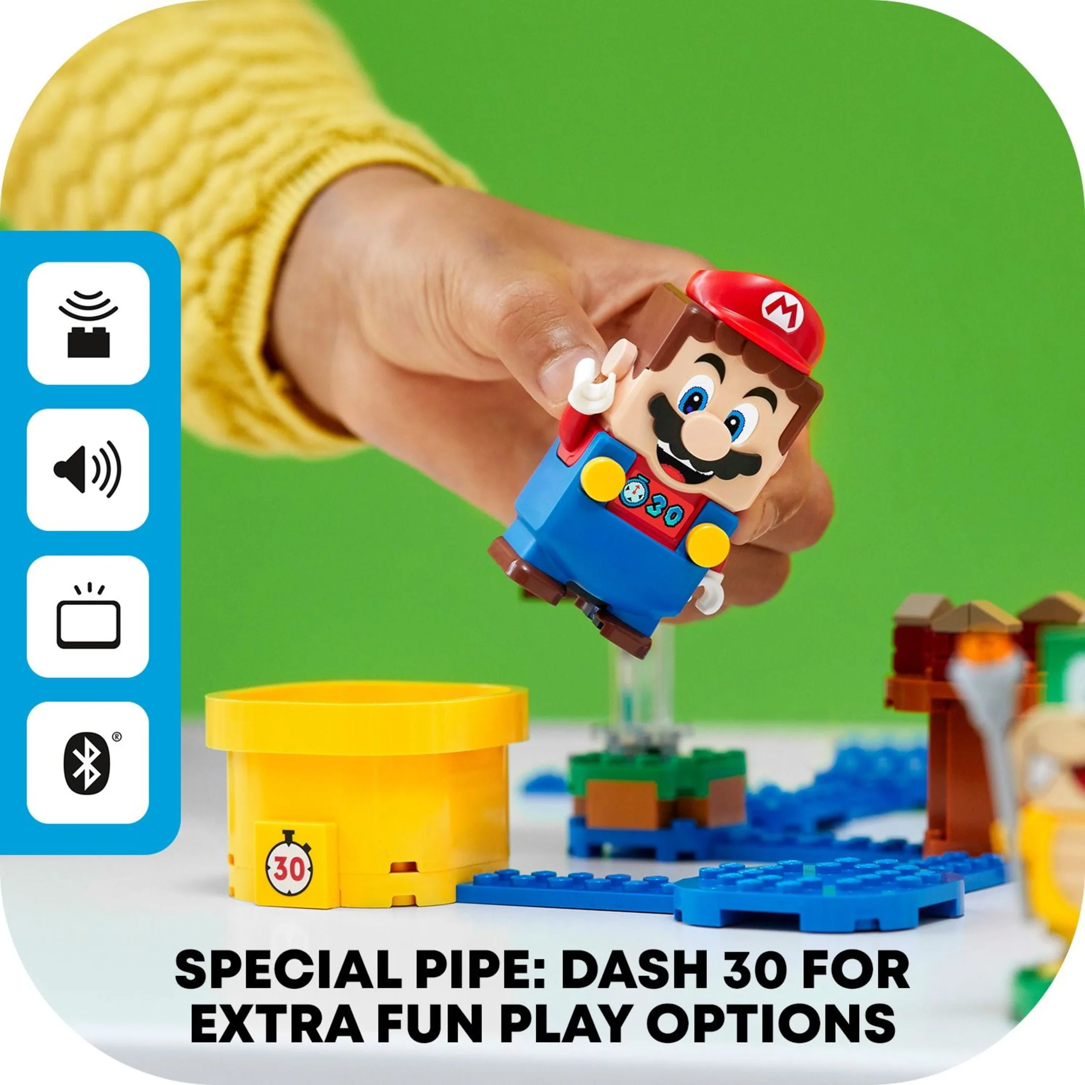 LEGO Super Mario Master Your Adventure Maker Set 71380 Building Kit; Collectible Gift Toy Playset for Creative Kids (366 Pieces)