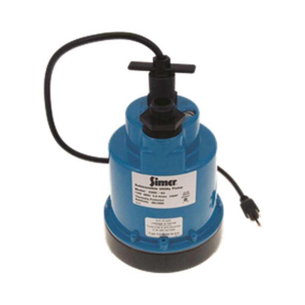 Simer Submersible Utility Pump 2300 - Shop Hardware Tools Online Store