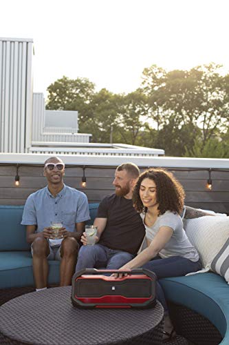 Altec Lansing ROCKBOX XL Wireless Bluetooth Speaker, Portable Waterproof Speaker with 20 Hour Playtime and 5 Illuminating LED Light Modes, Floating Wireless Speaker for Indoors and Outdoors
