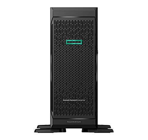 HP ProLiant ML350 G10 Tower Server, Intel Xeon 3106 8 Core, 64GB DDR4, 16TB HDD, RAID, Windows Server 2019 OS (Renewed)