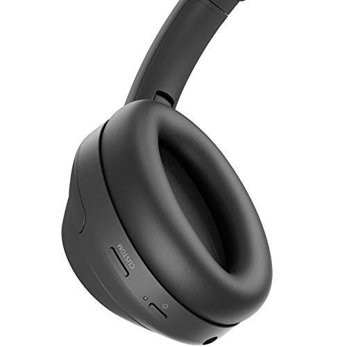 Sony WH-1000XM4 Wireless Industry Leading Noise Cancelling Over-Ear Headphones with Mic for Hands Free Calling and Alexa, Silver WH-1000XM4/S Bundle w/Case + Deco Gear Portable Charger + Gym Bag