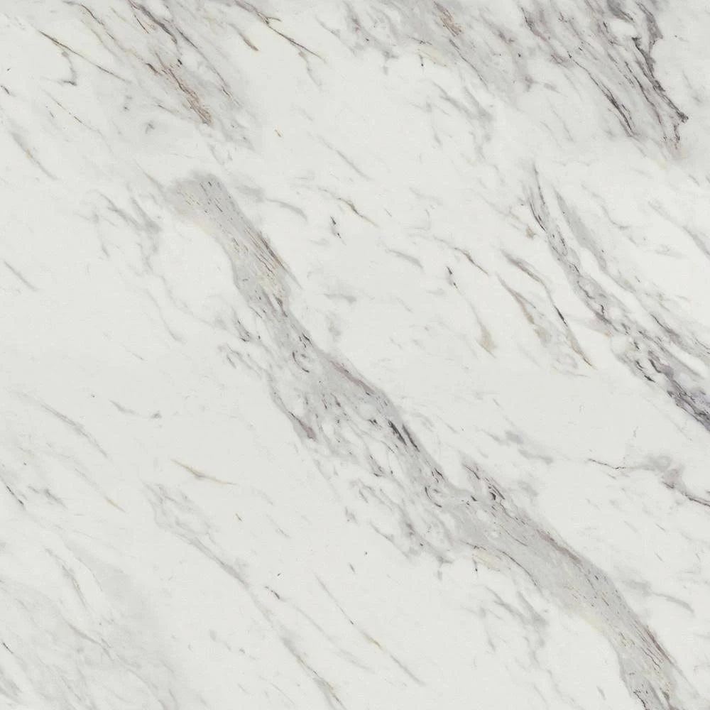 Wilsonart 4 ft. x 12 ft. Laminate Sheet in Calcutta Marble with Premium Textured Gloss Finish 4925K735048144