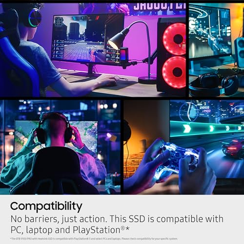 Samsung SSD 9100 PRO 2TB, PCIe 5.0x4 M.2 2280, Seq. Read Speeds Up to 14,800MB/s, Best for AI Computing, Gaming, and Heavy Duty Workstations (MZ VAP2T0B/AM)