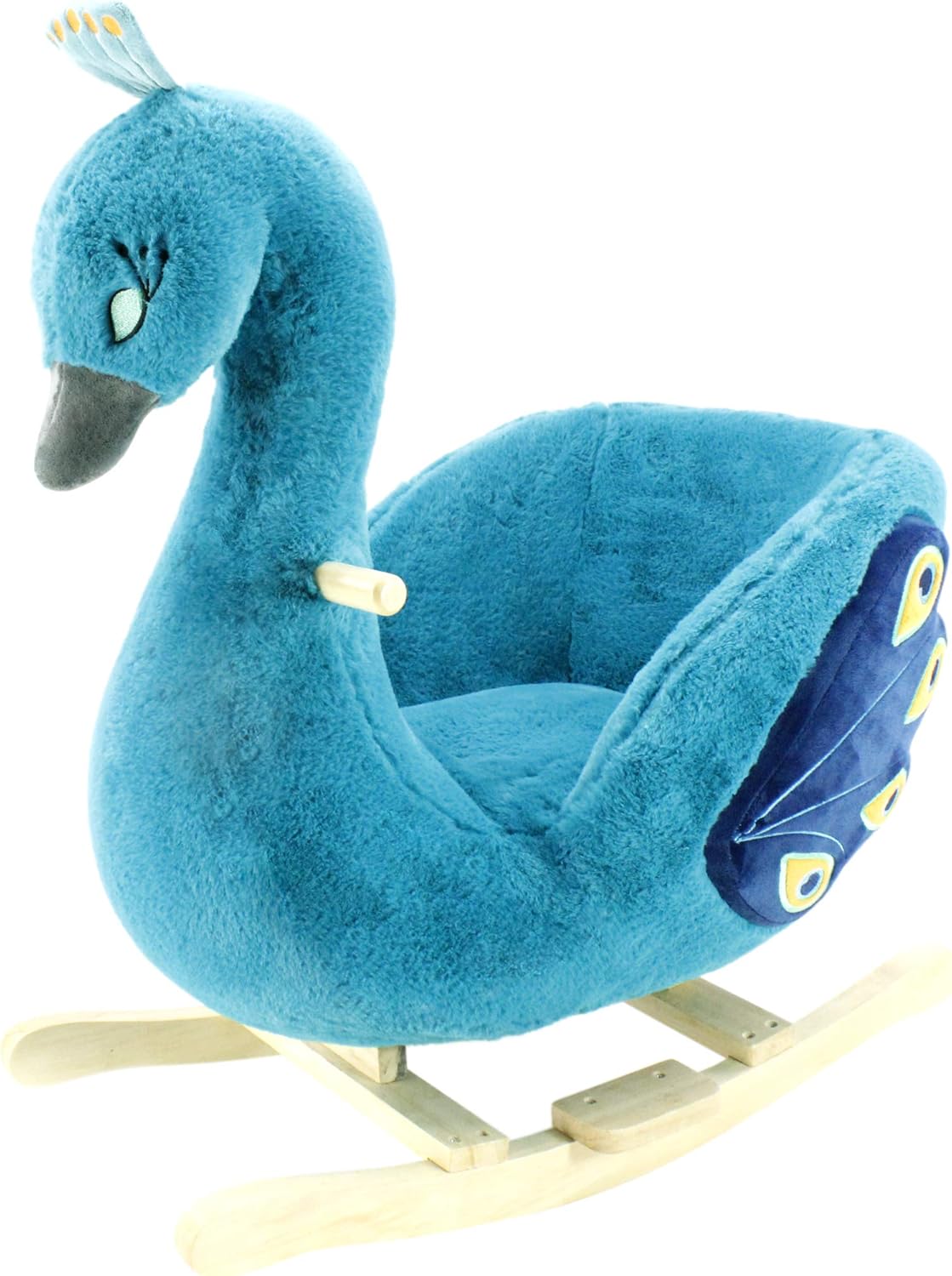 Soft Landing | Joyrides | Sit-in Character Rocker - Flamingo