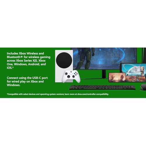 Microsoft QAU-00157 Xbox Wireless Gaming Dual Controller Bundle (Ghost Cipher Special Edition) for Xbox Series X|S, Xbox One, Windows PC, Android and iOS