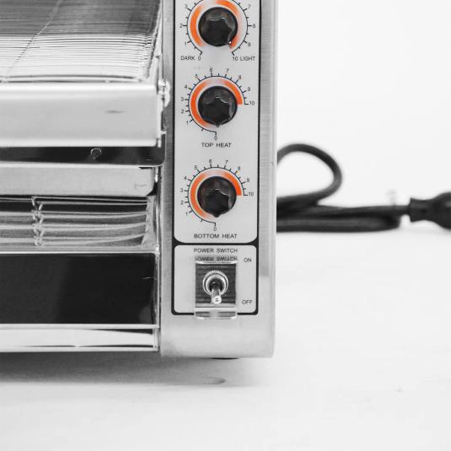 11387 14 Inch Wide Conveyor Belt Adjustable Heat and Speed Stainless Steel Infrared Baking Commercial Kitchen Toaster Oven