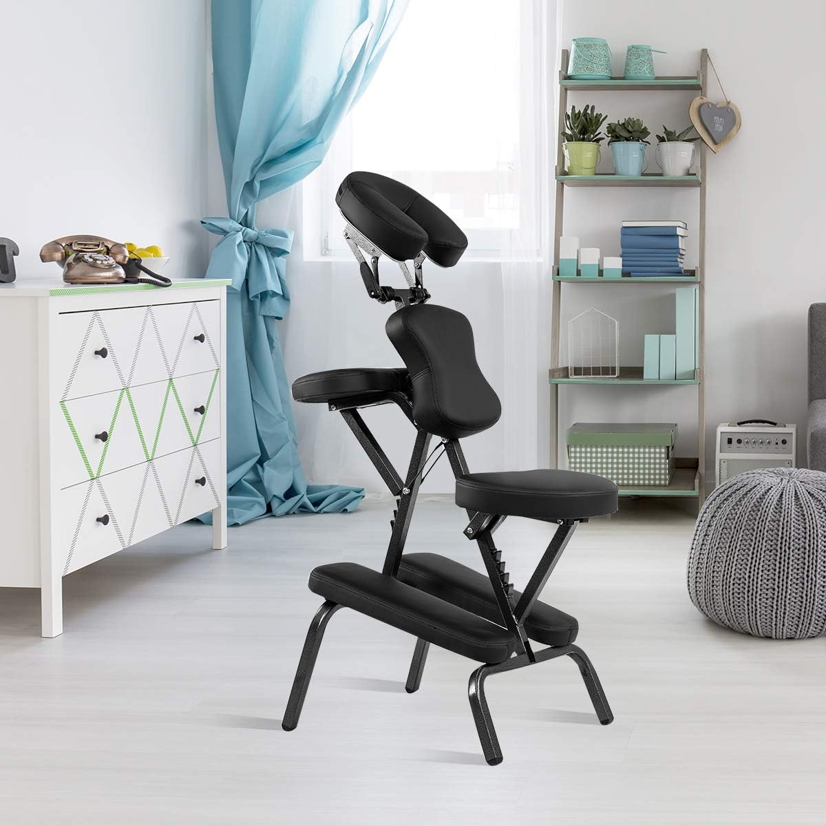 Giantex Portable Light Weight Massage Chair Travel Massage Tattoo Spa Chair w/Carrying Bag