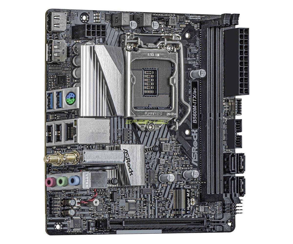 ASRock B560M-ITX/ac Intel LGA 1200 Mini-ITX Motherboard