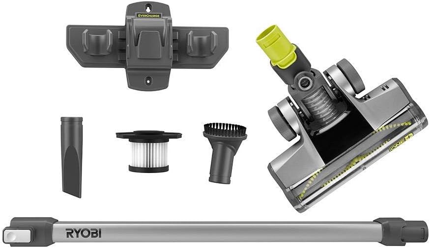 Ryobi 18-Volt ONE+ Lithium-Ion Cordless Stick Vacuum Cleaner, P718K, (Non-Retail Packaging, Bulk Packaged) (Renewed)
