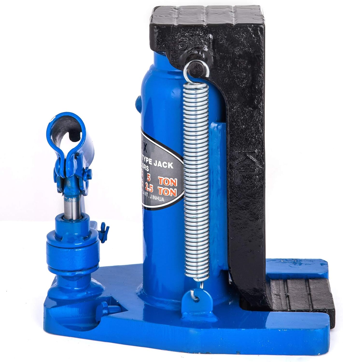 Mophorn Toe Jack Lift Hydraulic Machine Toe Jack Lift Air Hydraulic Toe Jack Proprietary Heat-Treated Steel (10-20Ton Yellow)