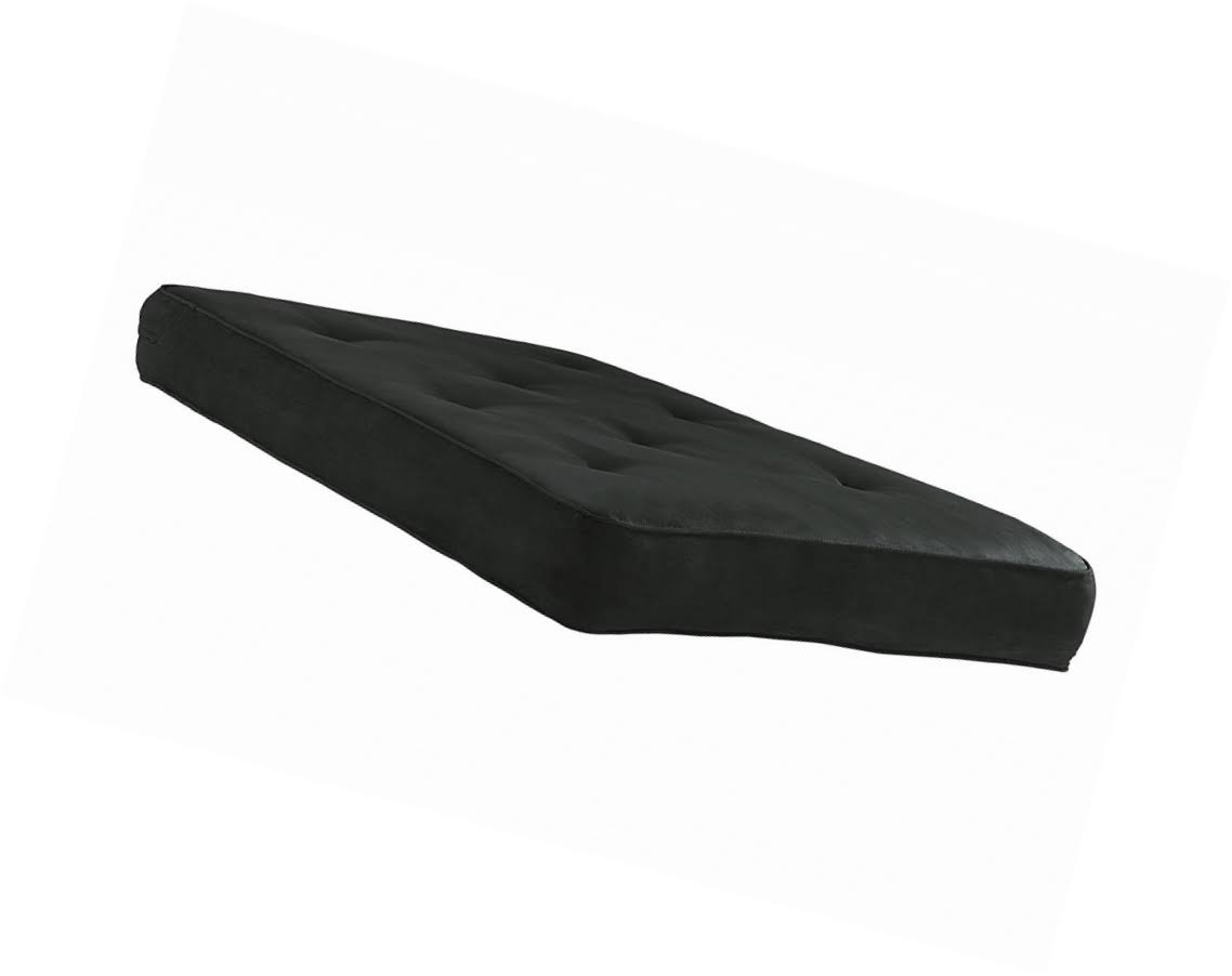 DHP 8-Inch Independently Encased Coil Futon Mattress Full Size Black