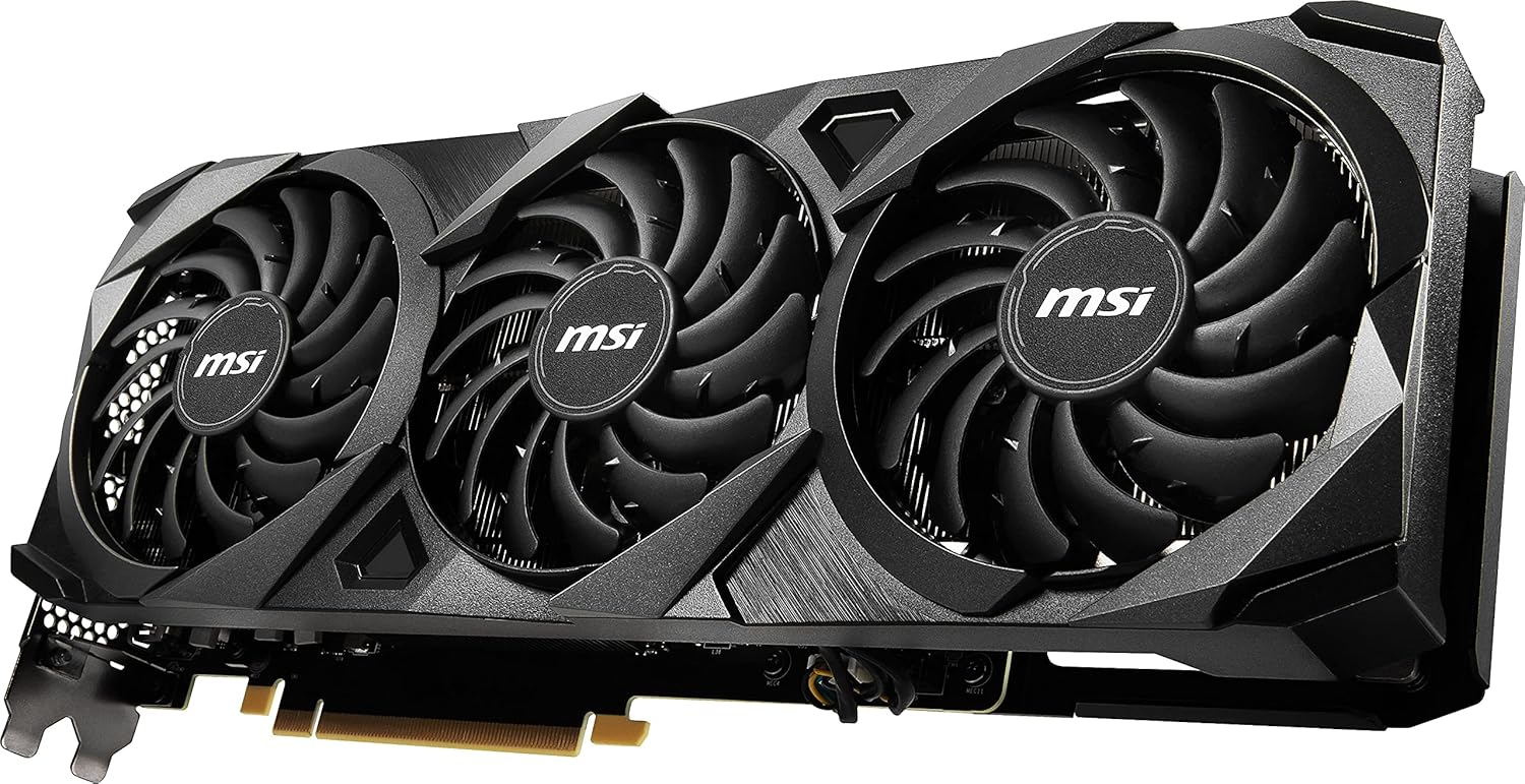 MSI Gaming GeForce RTX 3070 Ti 8GB GDRR6X 256-Bit HDMI/DP Nvlink Tri-Frozr 2 Ampere Architecture OC Graphics Card (RTX 3070 Ti Ventus 3X 8G OC)