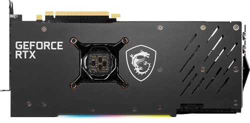 MSI Gaming GeForce RTX 3080 Ti Gaming X Trio 12G Computer Gaming Graphics Card 12GB GDRR6X 320-Bit HDMI/DP Nvlink Torx Fan 3 Ampere Architecture OC, NVIDIA GPU Video Cards for Gaming PC (Renewed)