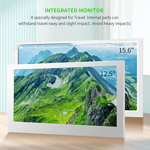 G-STORY 15.6" Portable Monitor for Xbox Series S 4K Portable Gaming Monitor IPS Screen for Xbox Series S（not Included） with Two HDMI, HDR, Freesync Game Mode Travel Monitor