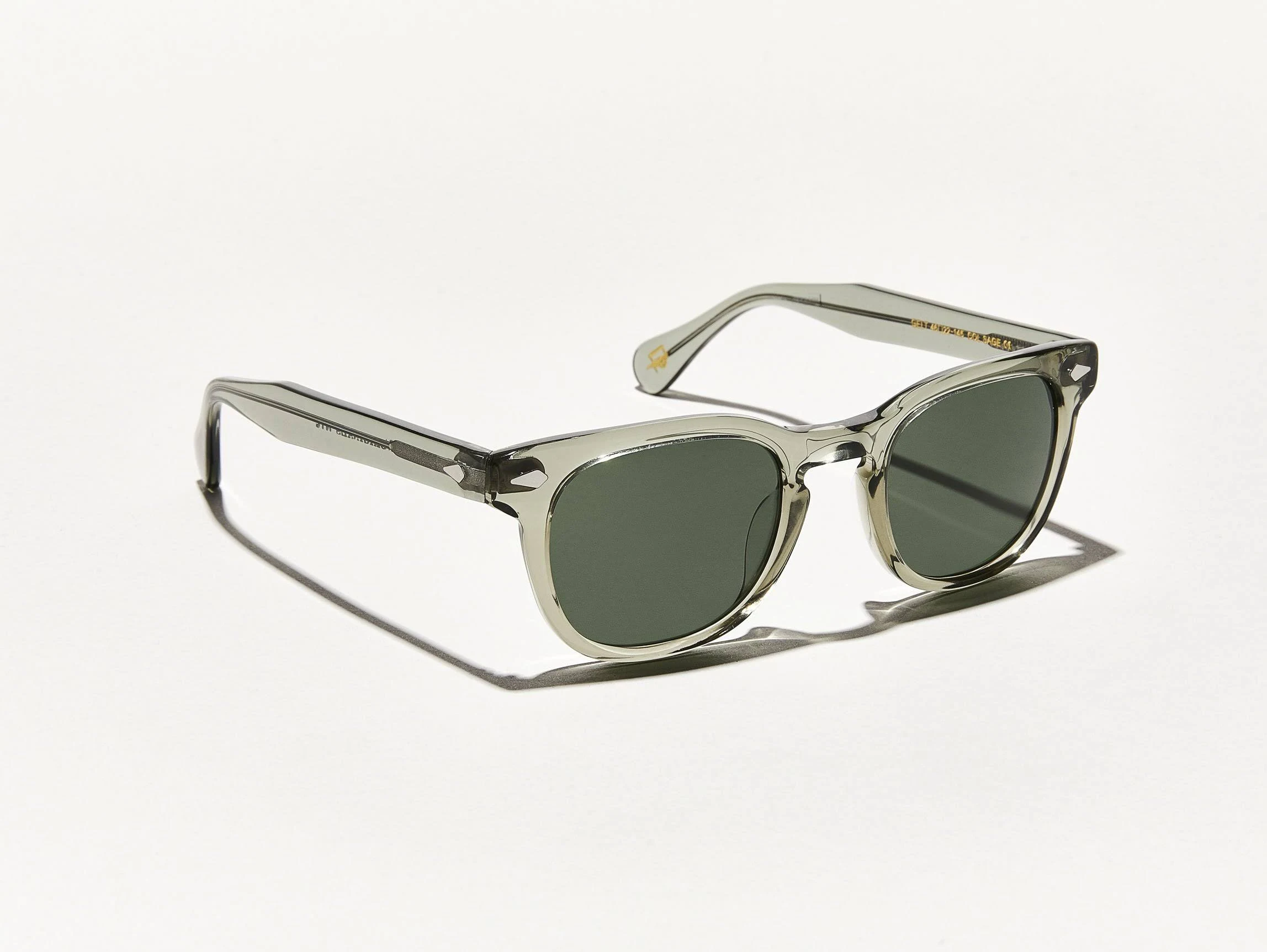 Moscot Gelt Sun Frames - Sage - Sunglasses - 46