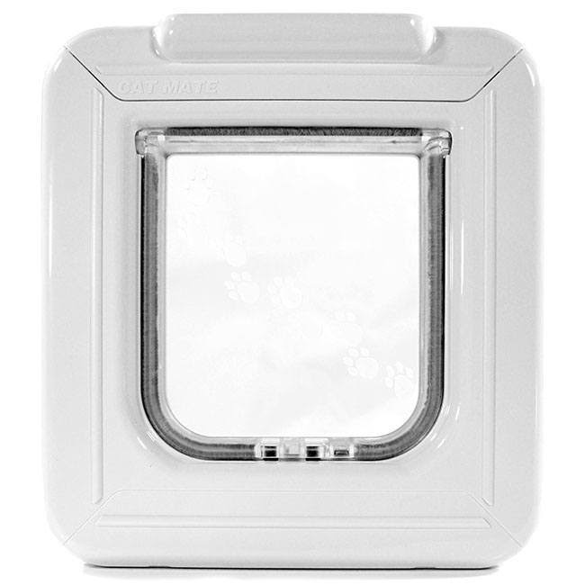 Cat Mate Elite Super Selective Cat Flap, White