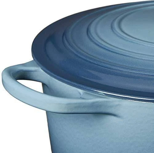 Le Creuset Signature Cast Iron 5 Piece Cookware Set - Marine
