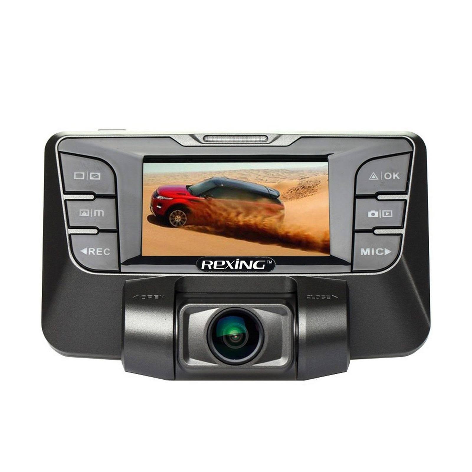 Rexing S300 Dash Cam Pro 1080p 170 Wide Angle Super Night Vision Mode, Stealth Design for Cars 16GB microSD Card Included