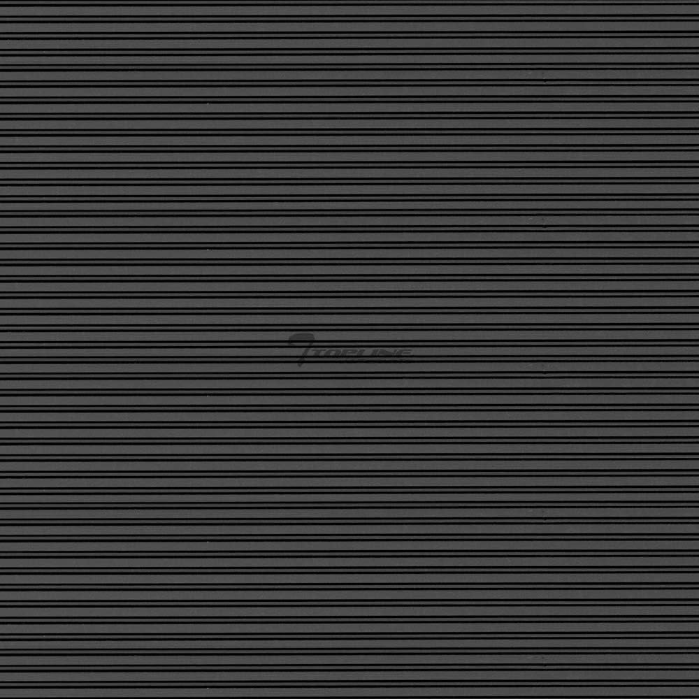TLAPS 7422438816870 For Tacoma 2005-2022 6 Ft (72") Long Bed Black Rubber Horizontal Line Truck Bed Mat v2