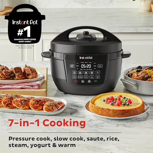 Instant Instant Pot Rio Wide Base Programmable Outer Lid Automatic pressure cooker