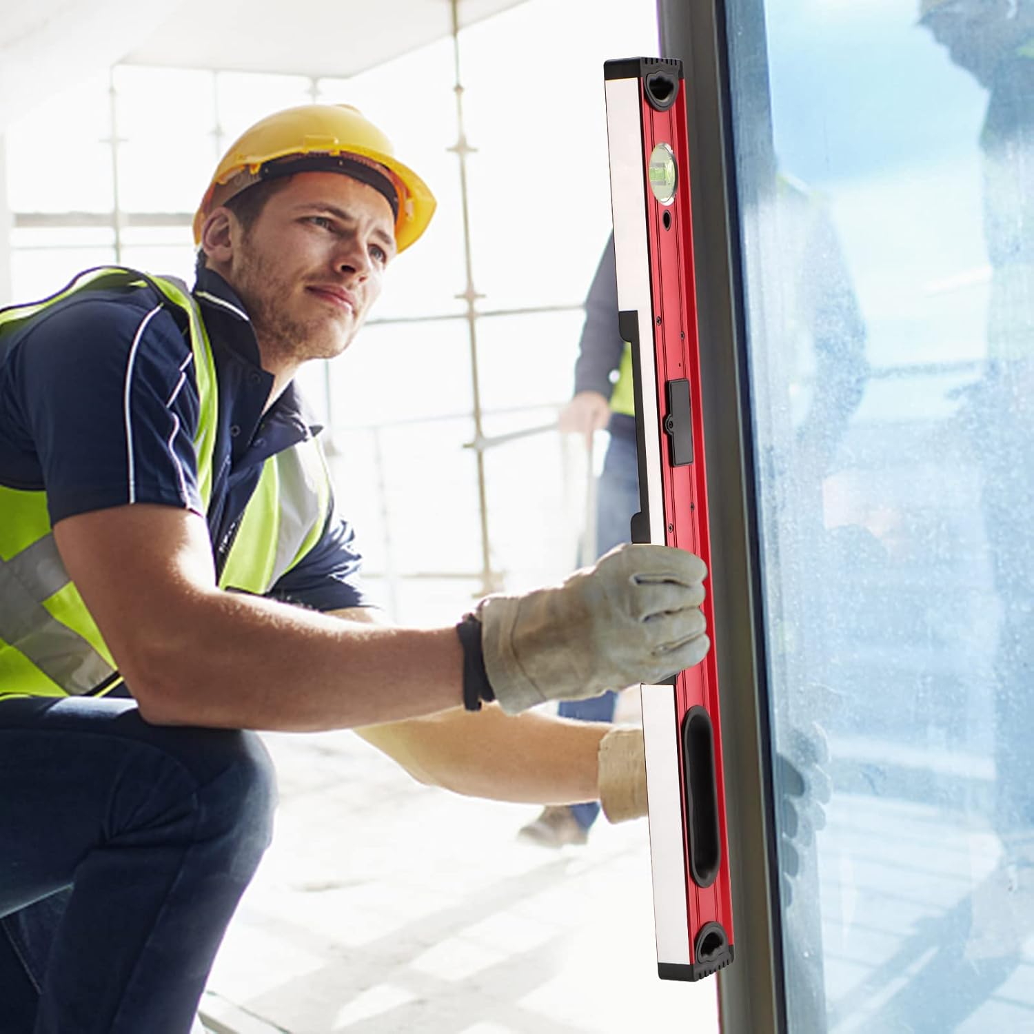 24 inch Digital Level,Digital Smart Level Tool Electronic Level Tool and Protractor - Master Precision - IP54 Dustproof and Waterproof