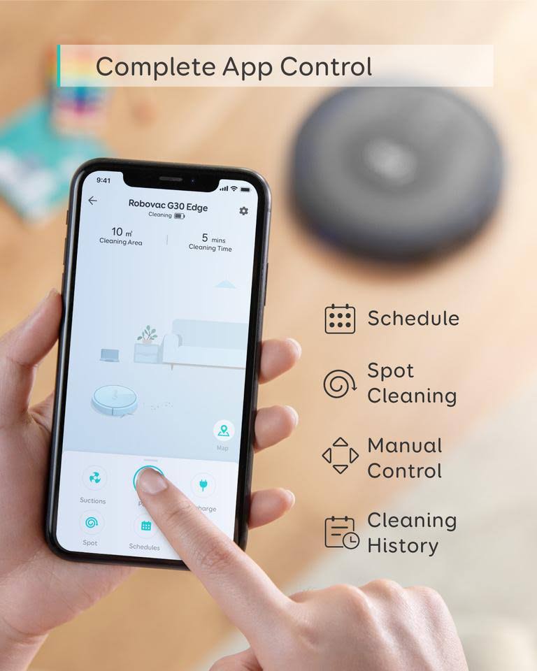 Eufy G30 Edge Robot Vacuum with Smart Dynamic Navigation