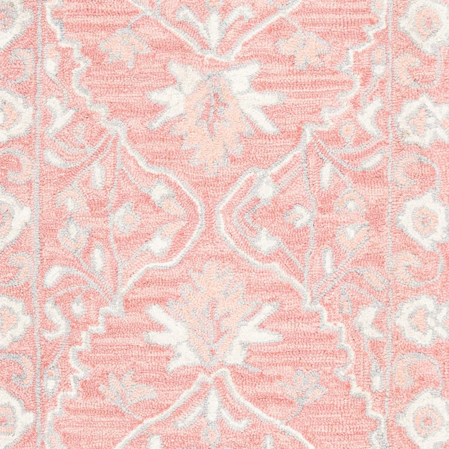 Collection Runner Rug - 2'3" X 7', & Ivory, Handmade Shabby Chic Wool, Ideal For High Traffic Areas In Living Room, Bedroom (MLP504U)