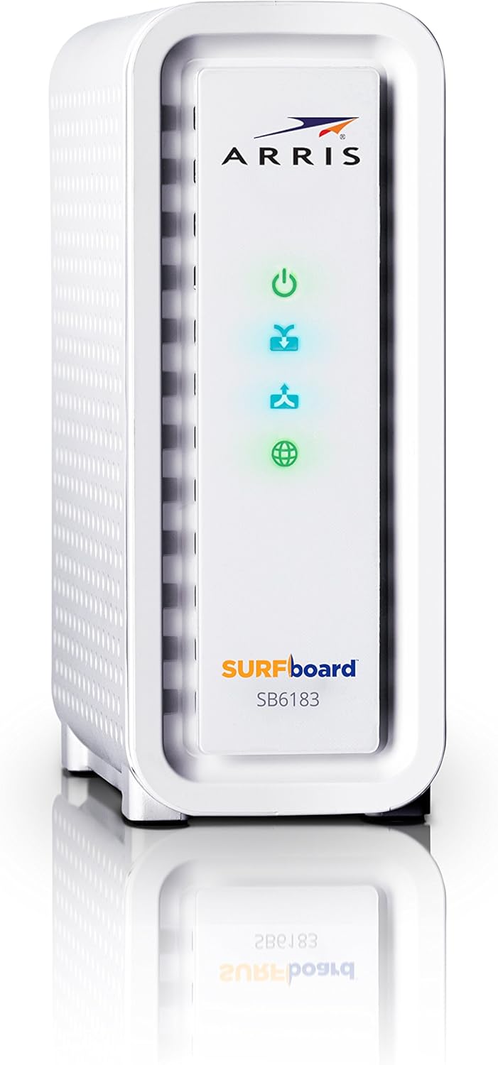 ARRIS® Surfboard® SB6183 Cable Modem, White Pack of 2