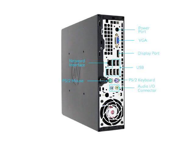 HP 8300 Desktop Computer PC Core i5-3470S, 4GB Ram, 500GB SSD Hdd, DVD-Rom, Windows 10 Home, Includes 24 inch LCD Monitor, Wifi,