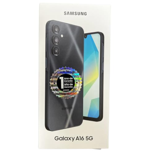 Samsung Galaxy A16 5G Dual SIM (128GB, 2025) 6.7" 90Hz AMOLED, Water Resistant, 8Core, 50MP Camera (Factory Unlocked International Model for GSM, Global) A166M/DS (25W Fast Charger Bundle, Gray)