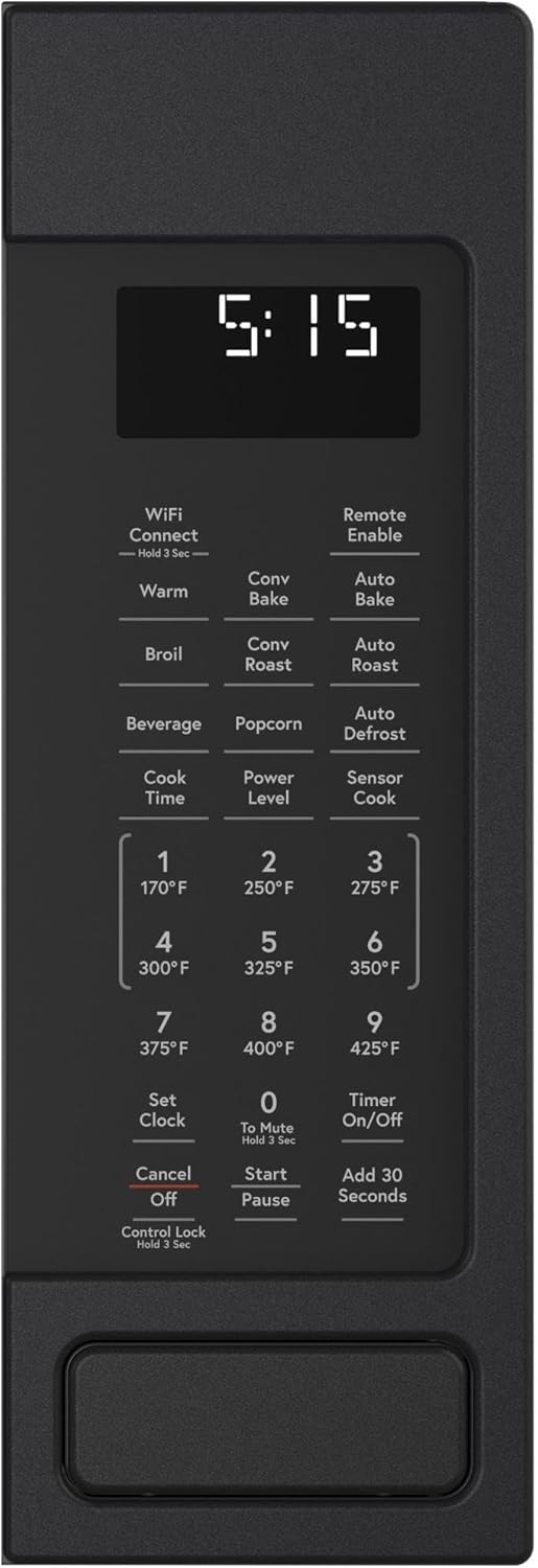 Cafe CEB515P4NWM Matte Collection Countertop Microwave Oven with 1.5 cu. ft. Capacity Convection 1000 Watts 10 Power Levels in Matte White