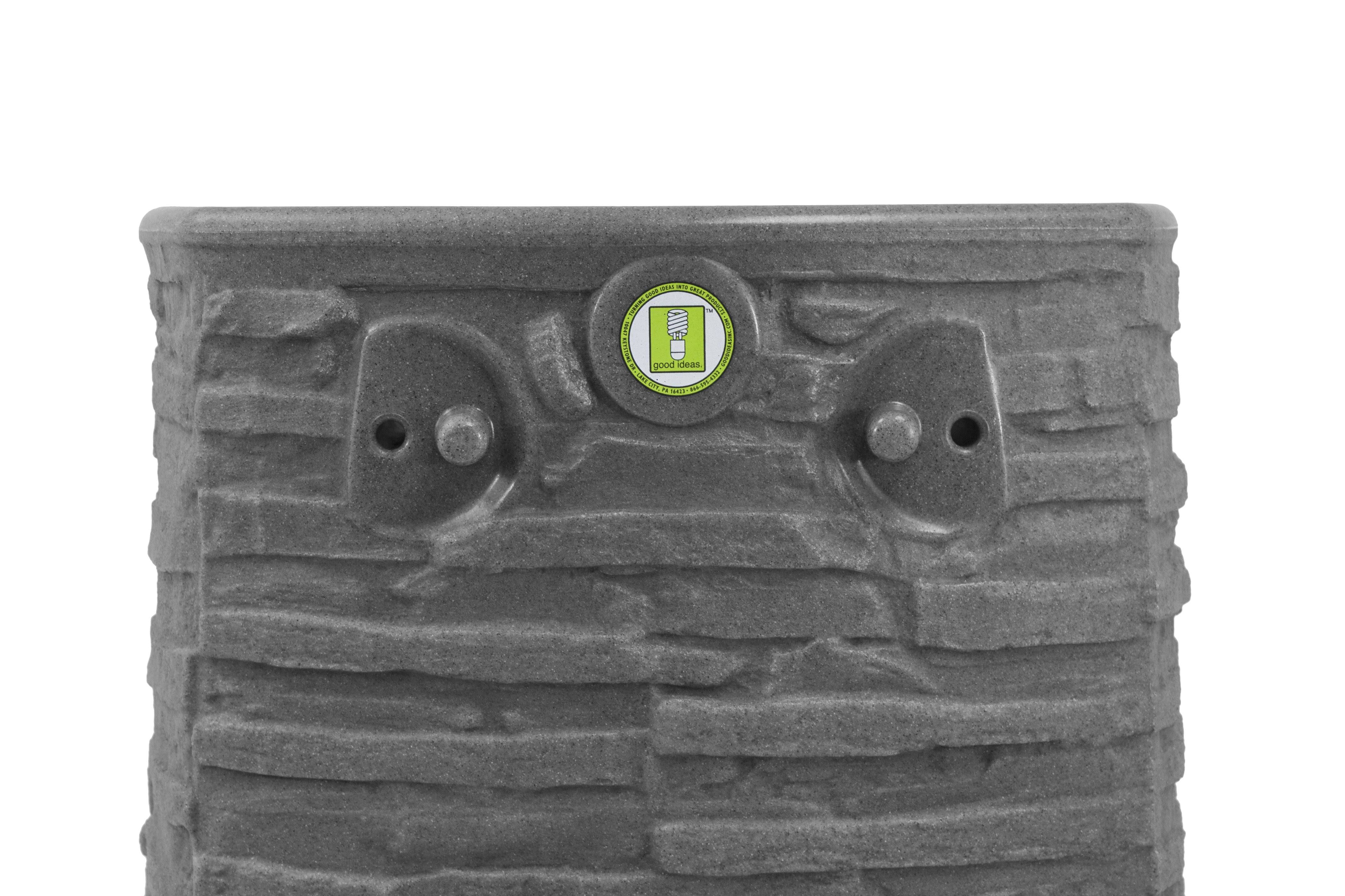 Good Ideas | Impressions Riverwalk 50 Gallon Rain Saver Light Granite
